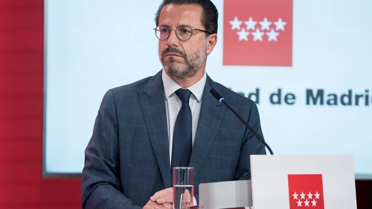 El consejero de Econom&iacute;a, Hacienda y Empleo del Gobierno regional, Javier Fern&aacute;ndez-Lasquetty,