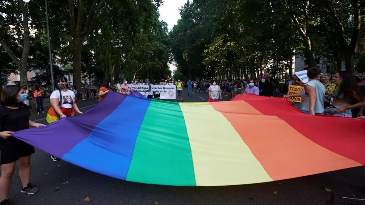 Archivo - Manifestaci&oacute;n del Orgullo LGTBI en Madrid.