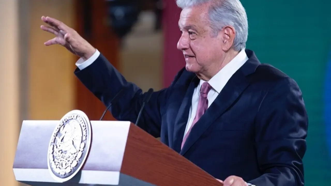 El presidente de M&eacute;xico, Andr&eacute;s Manuel L&oacute;pez Obrador