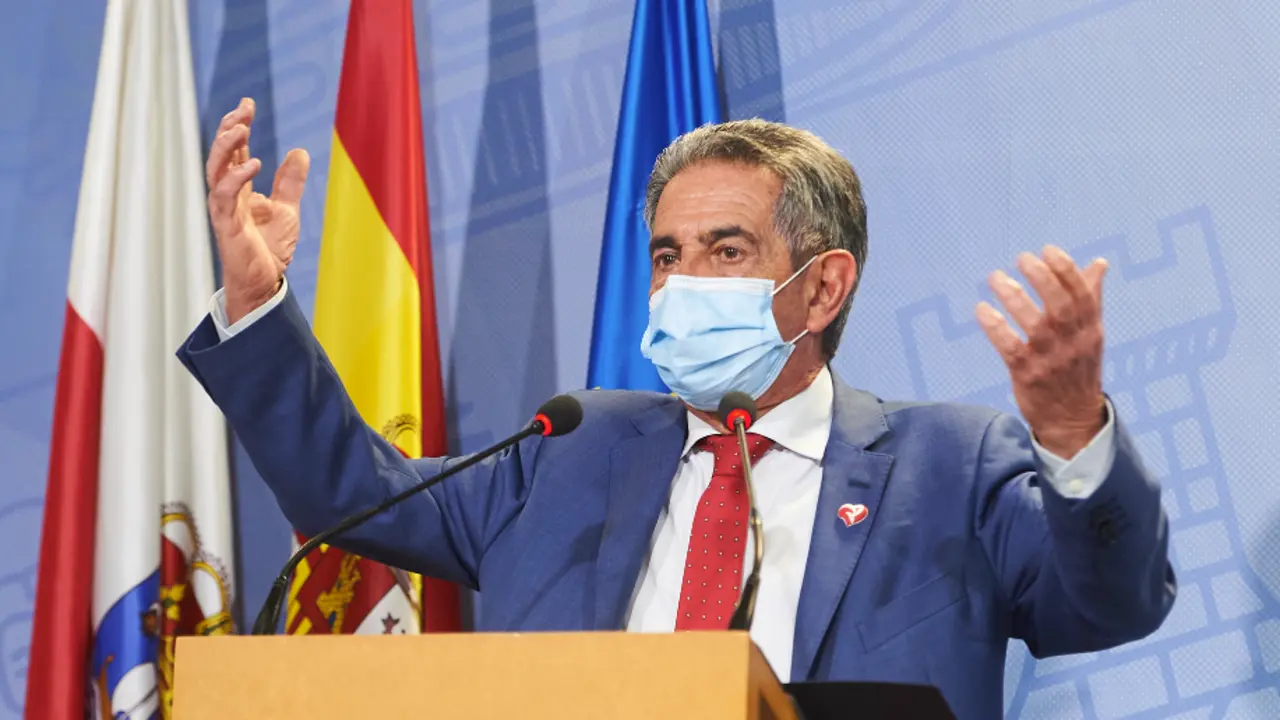 El presidente de Cantabria, Miguel &Aacute;ngel Revilla.
