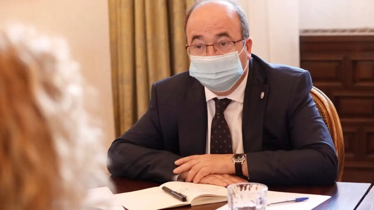 El ministro de Cultura y Deporte, Miquel Iceta.