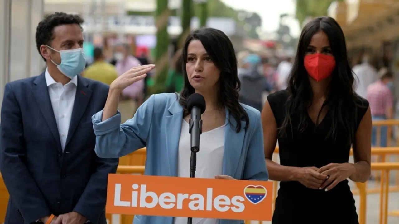 La presidenta de Ciudadanos, In&eacute;s Arrimadas.