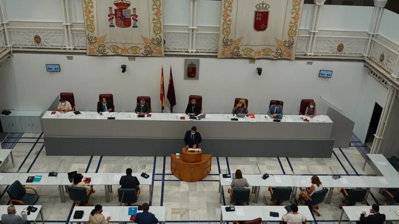 Imagen del Pleno de la Asamblea Regional