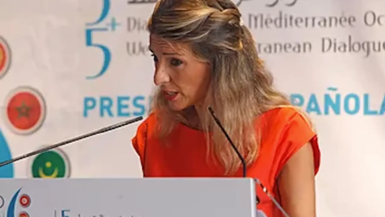 La vicepresidenta segunda y ministra de Trabajo, Yolanda D&iacute;az.EFE