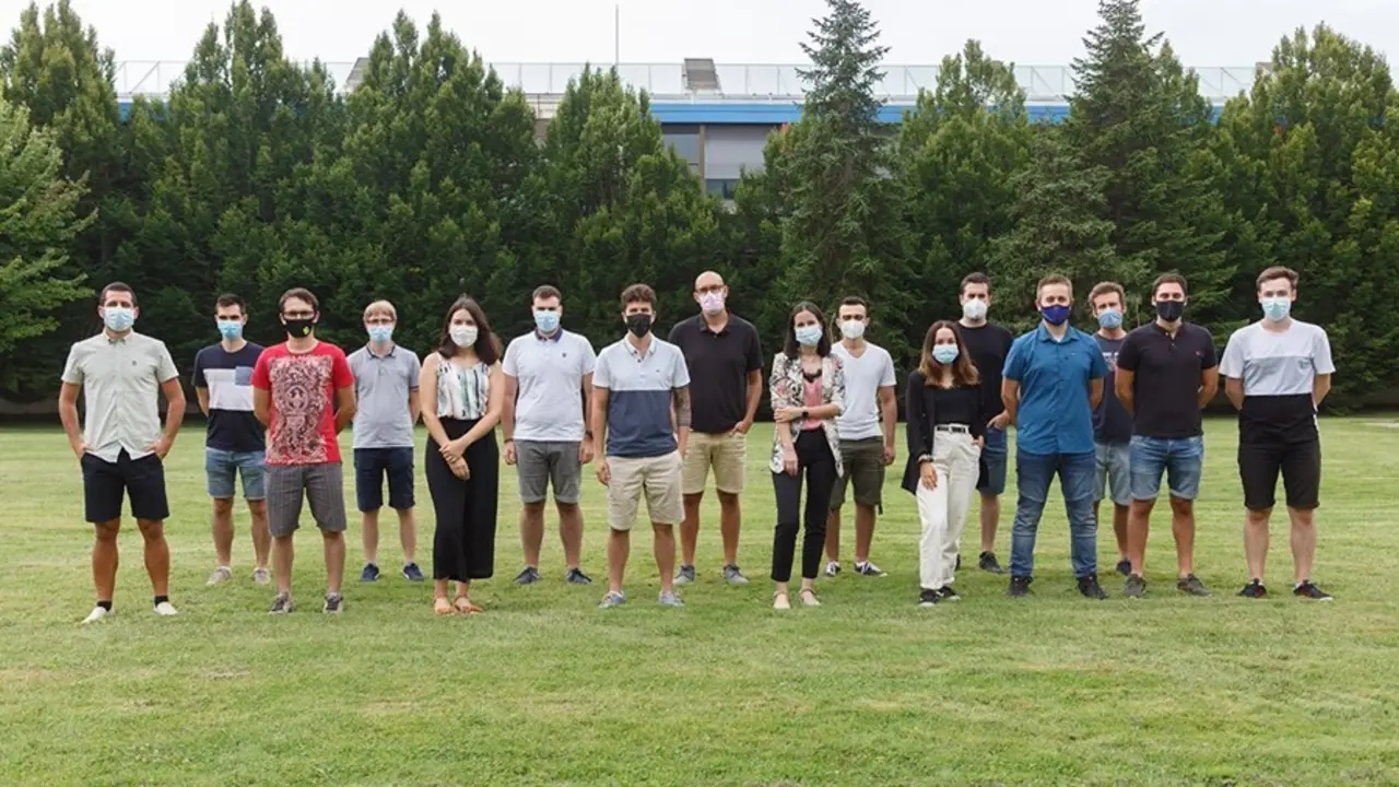Foto de grupo de los miembros de la empresa Anteral