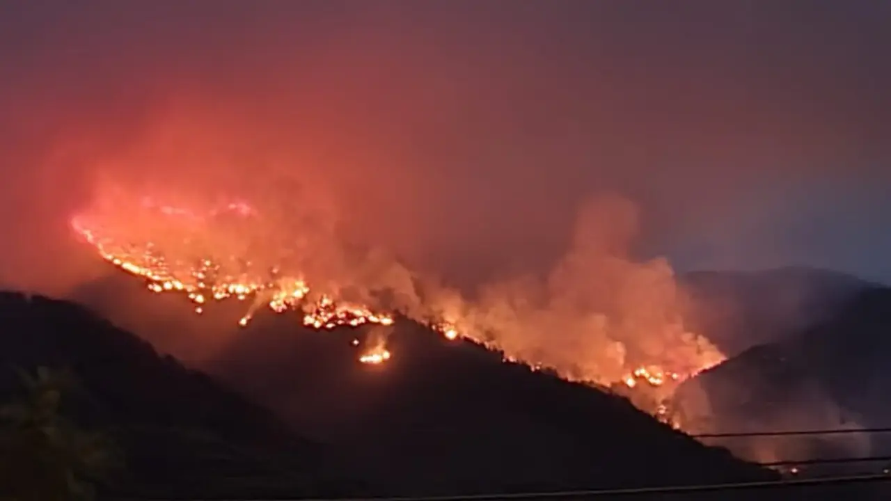 Incendio en Sierra Bermeja, en M&aacute;laga