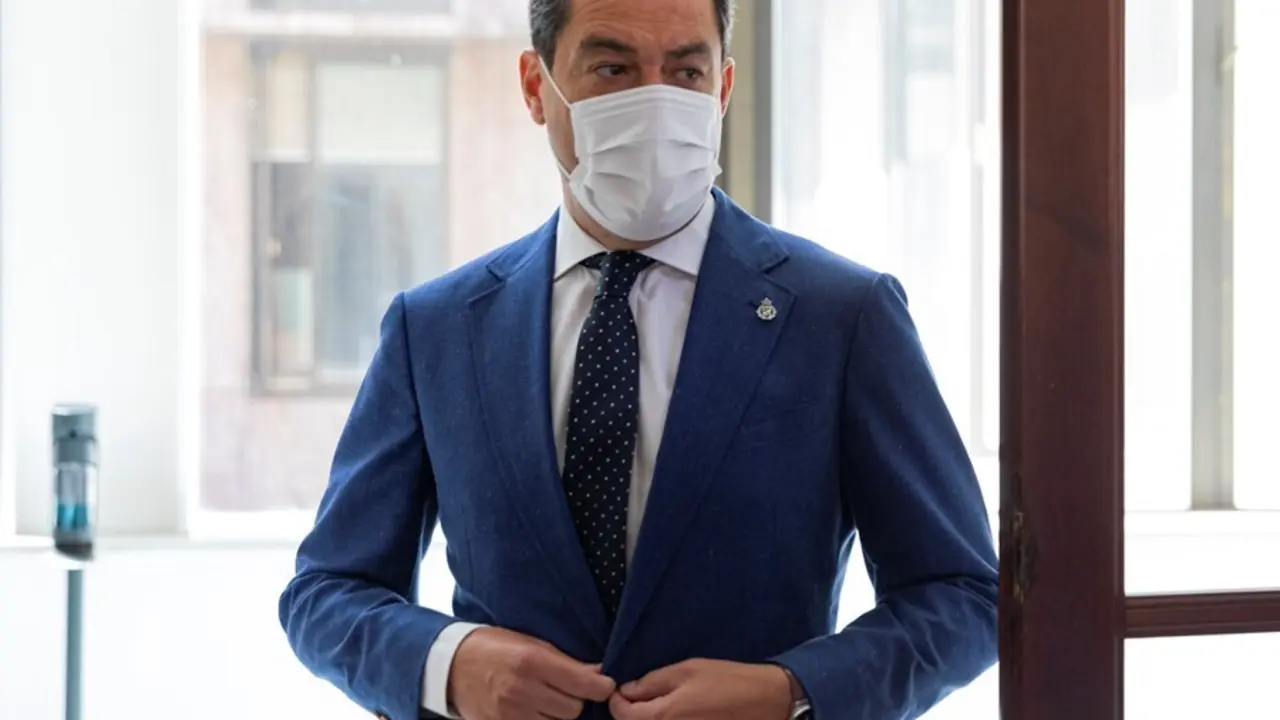 El presidente de la Junta, Juanma Moreno