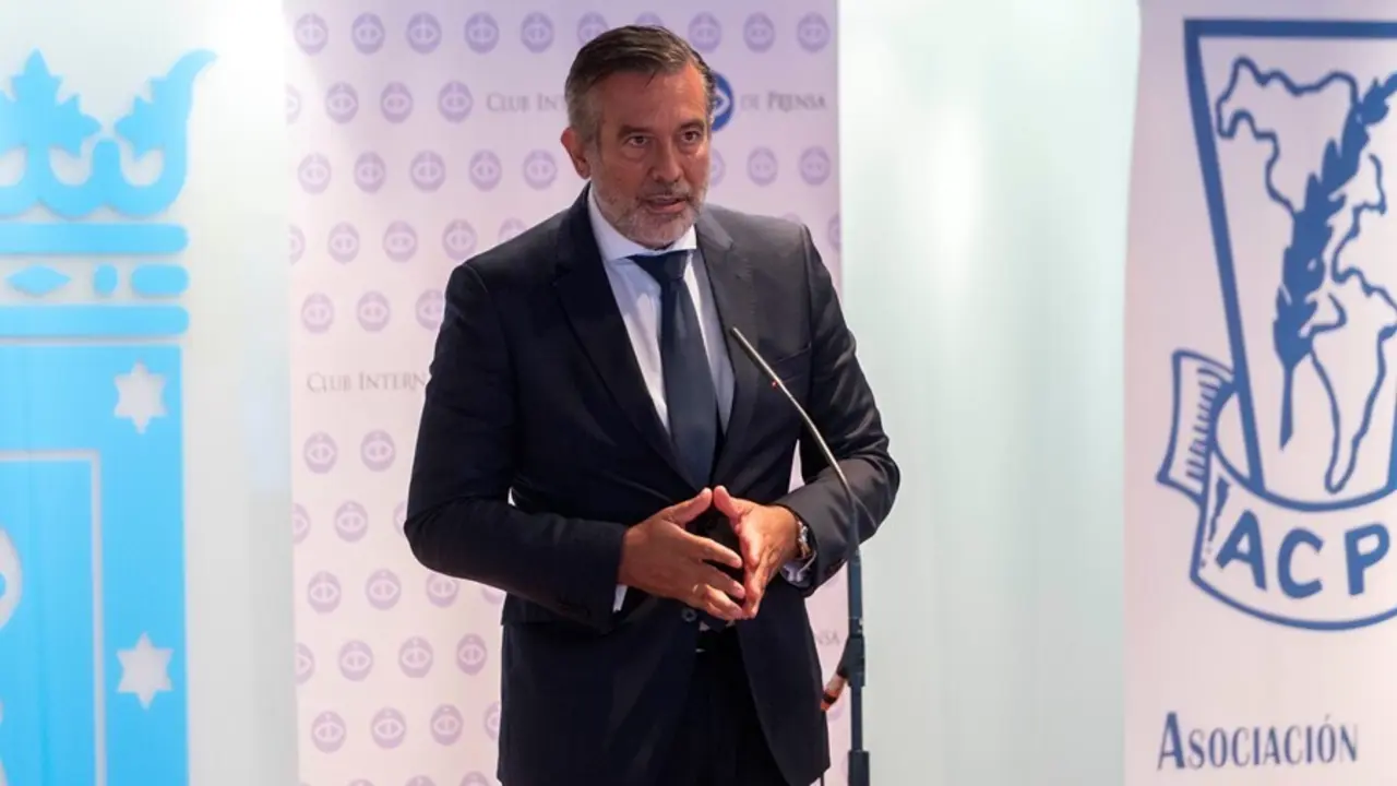 El consejero de Presidencia, Justicia e Interior de la Comunidad de Madrid, Enrique L&oacute;pez.