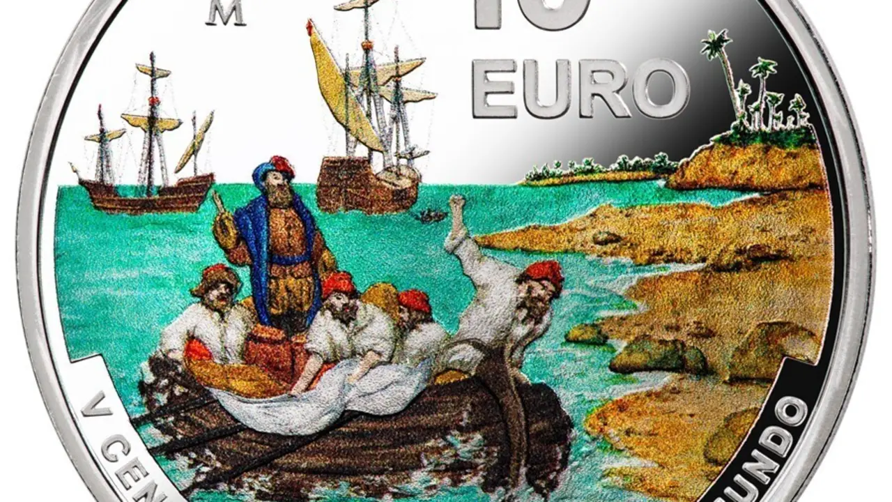 Archivo - La Casa de la Moneda lanza la III moneda del V centenario de la Vuelta al Mundo, dedicada a la Isla de las Especias