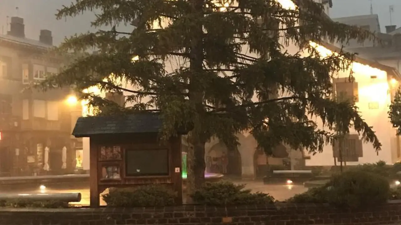 Lluvia en el Pirineo