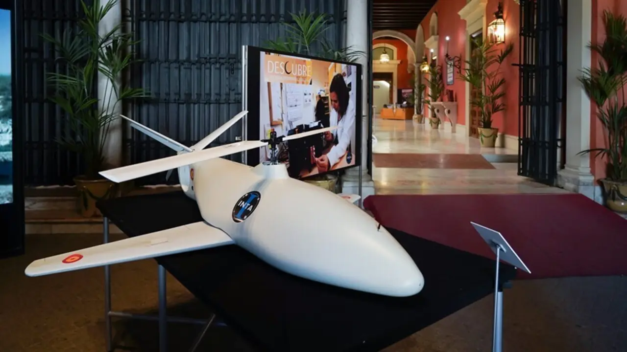 Archivo - Exposici&oacute;n 'Casi un siglo mirando al espacio', del Instituto Nacional de T&eacute;cnica Aeroespacial.