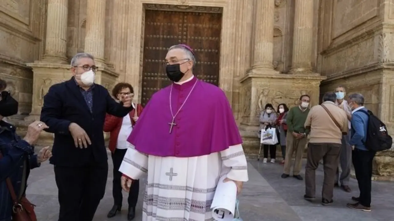 El obispo coadjutor de Almer&iacute;a, Antonio G&oacute;mez
