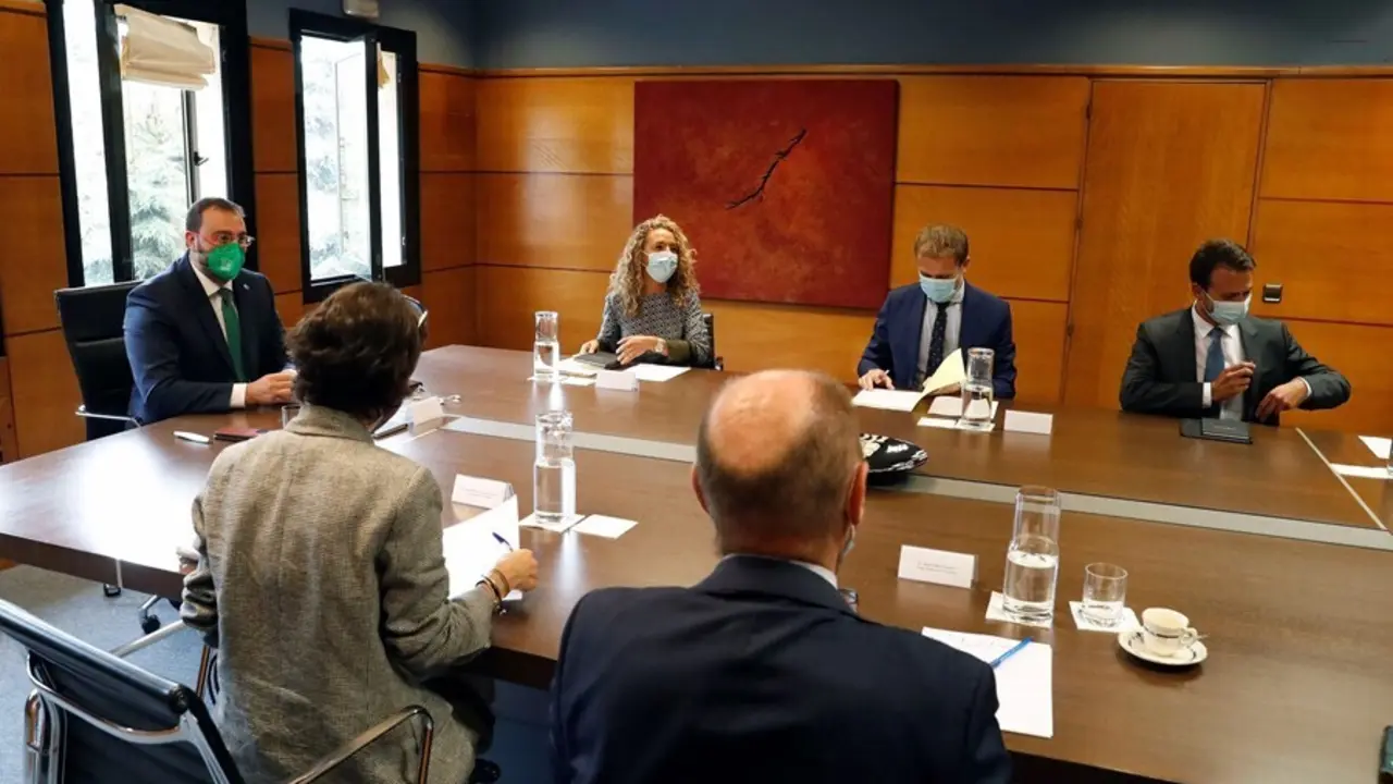 Reuni&oacute;n con el PP sobre la reforma del Estatuto.