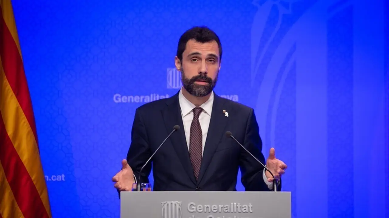 Archivo - El conseller de Empresa y Trabajo de la Generalitat, Roger Torrent.
