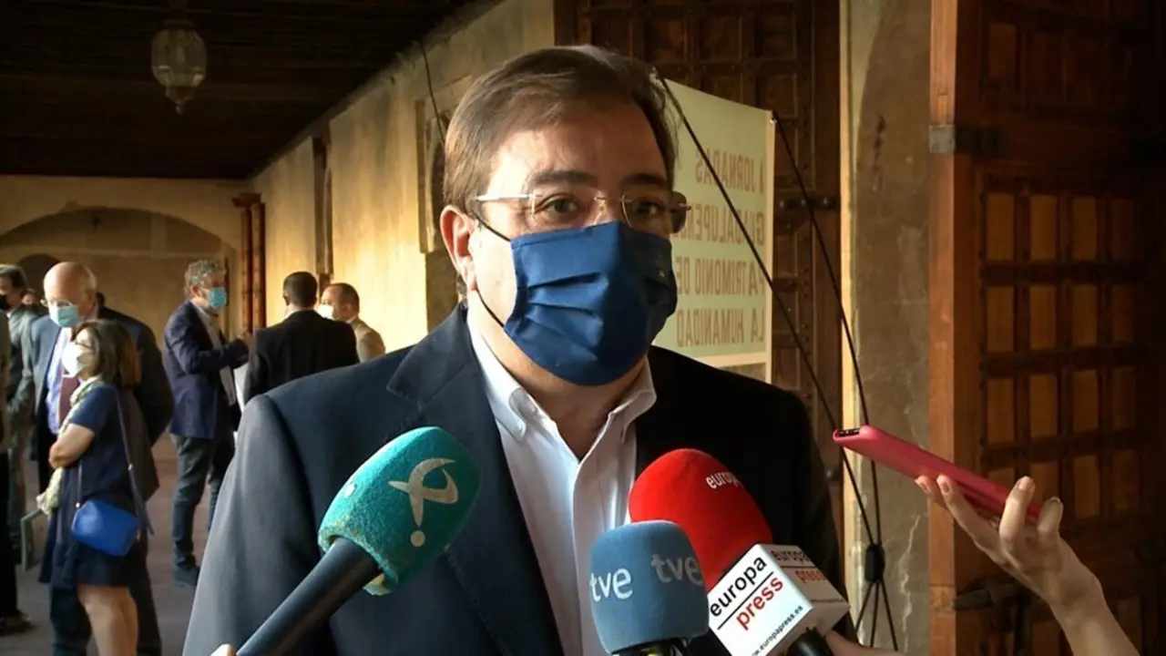 Presidente de la Junta de Extremadura, Guillermo Fern&aacute;ndez Vara