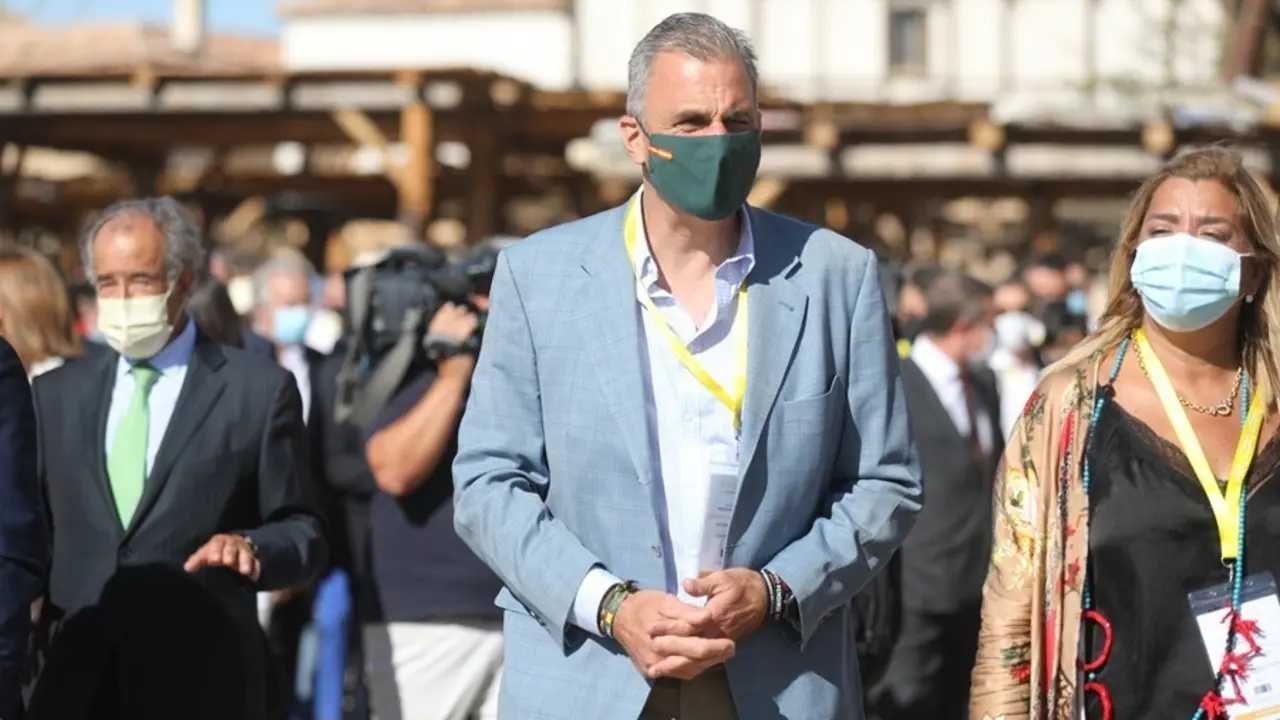 El secretario general de Vox, Javier Ortega Smith