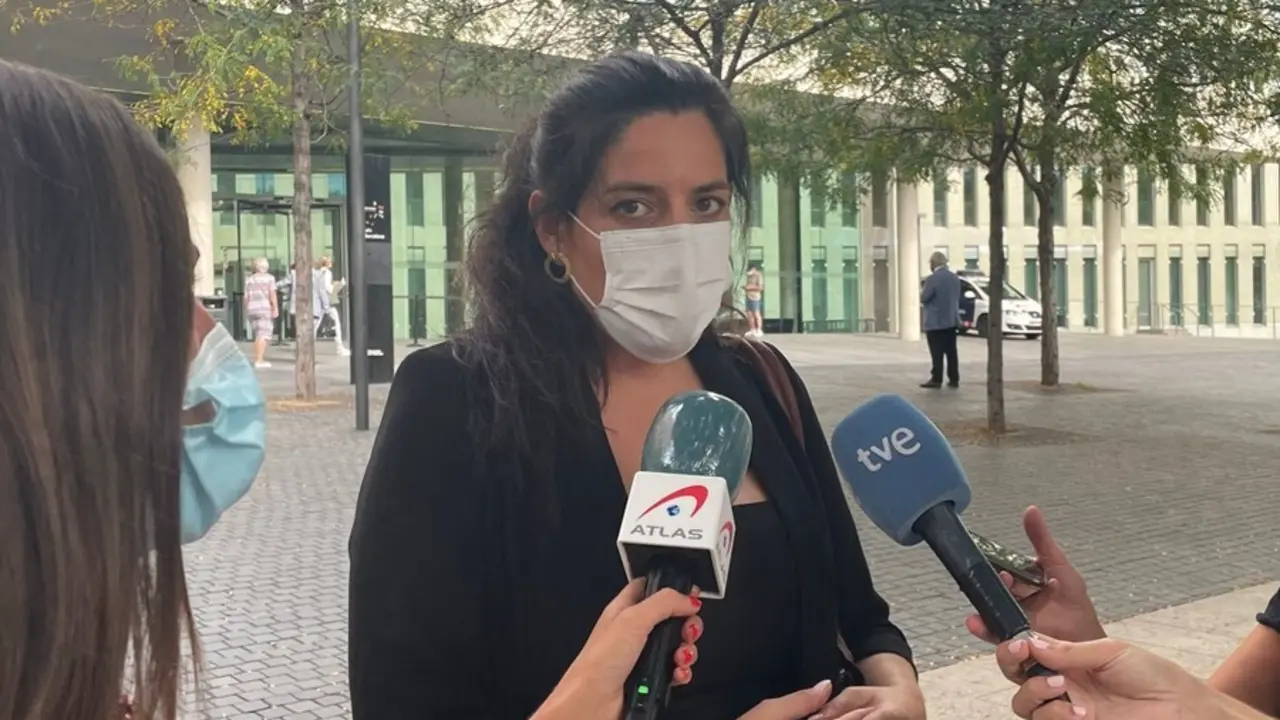 La abogada de la familia del ni&ntilde;o asesinado presuntamente por su padre en un hotel de Barcelona, Carla Vall.
