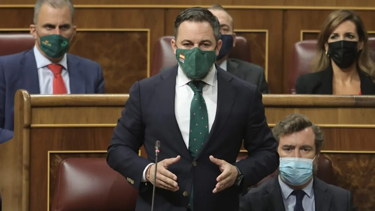 El l&iacute;der de Vox, Santiago Abascal