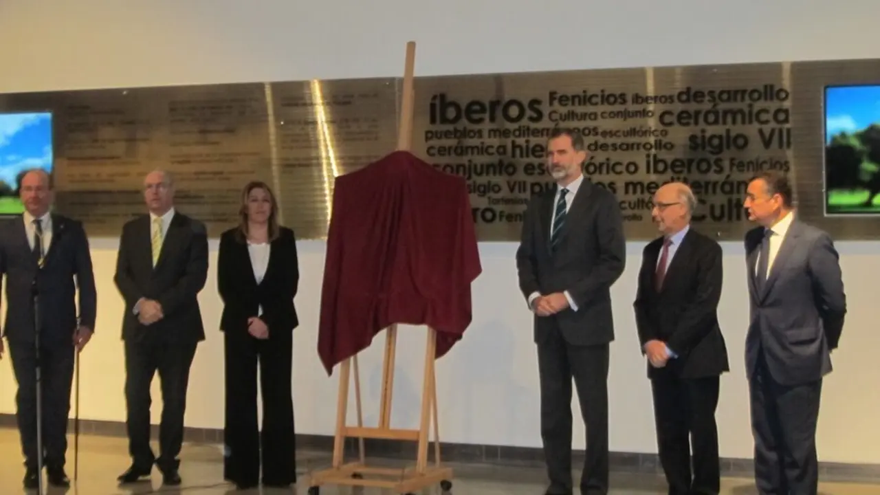Archivo - Felipe VI en la inauguraci&oacute;n del Museo &Iacute;bero/Archivo                             