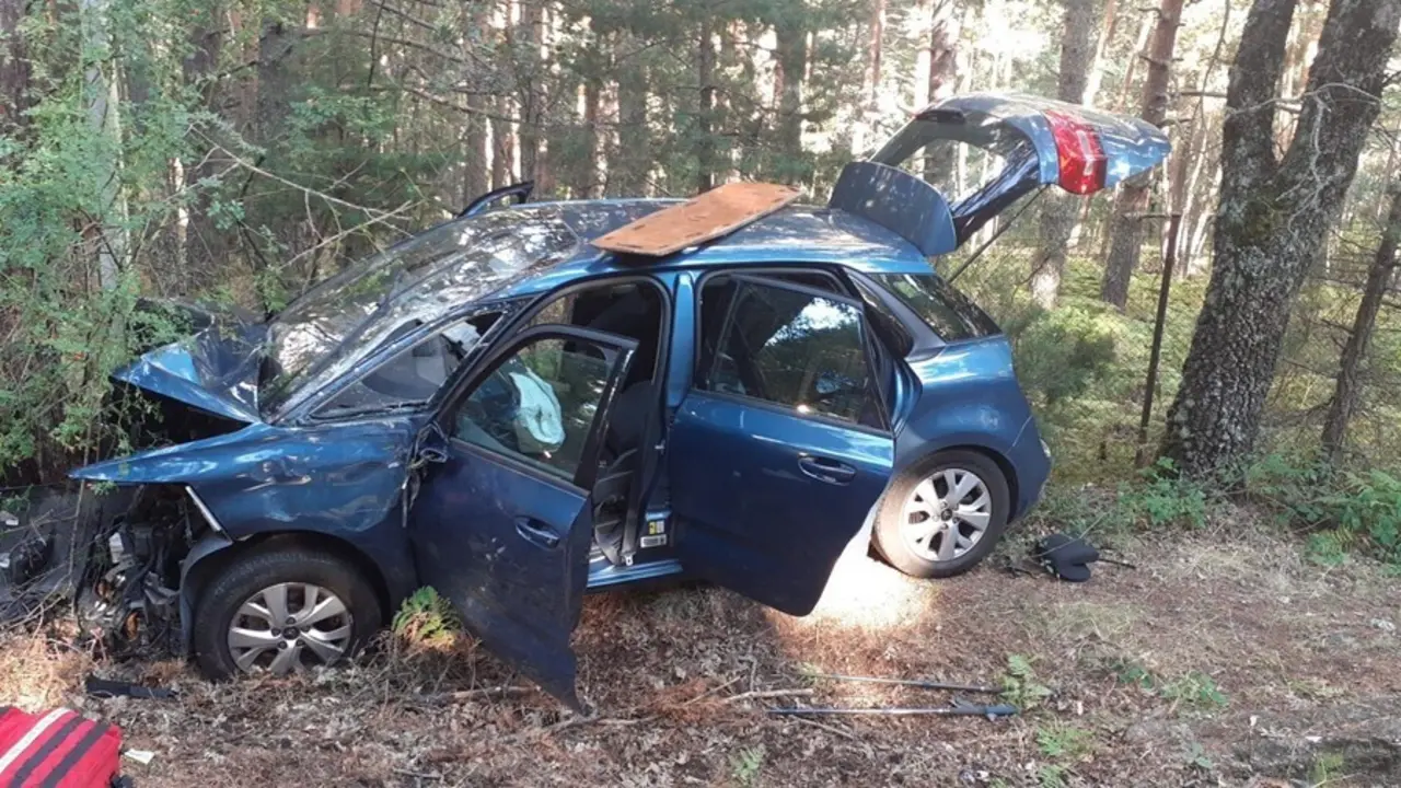 Accidente en Rascafr&iacute;a.