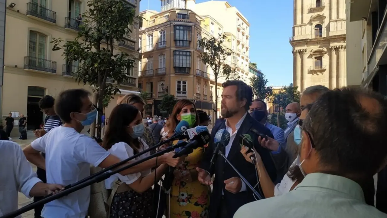 El portavoz del Vox en el Congreso, Iv&aacute;n Espinosa de los Monteros.
