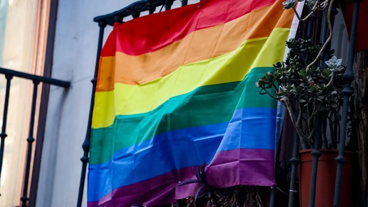 Archivo - Bandera LGTBI