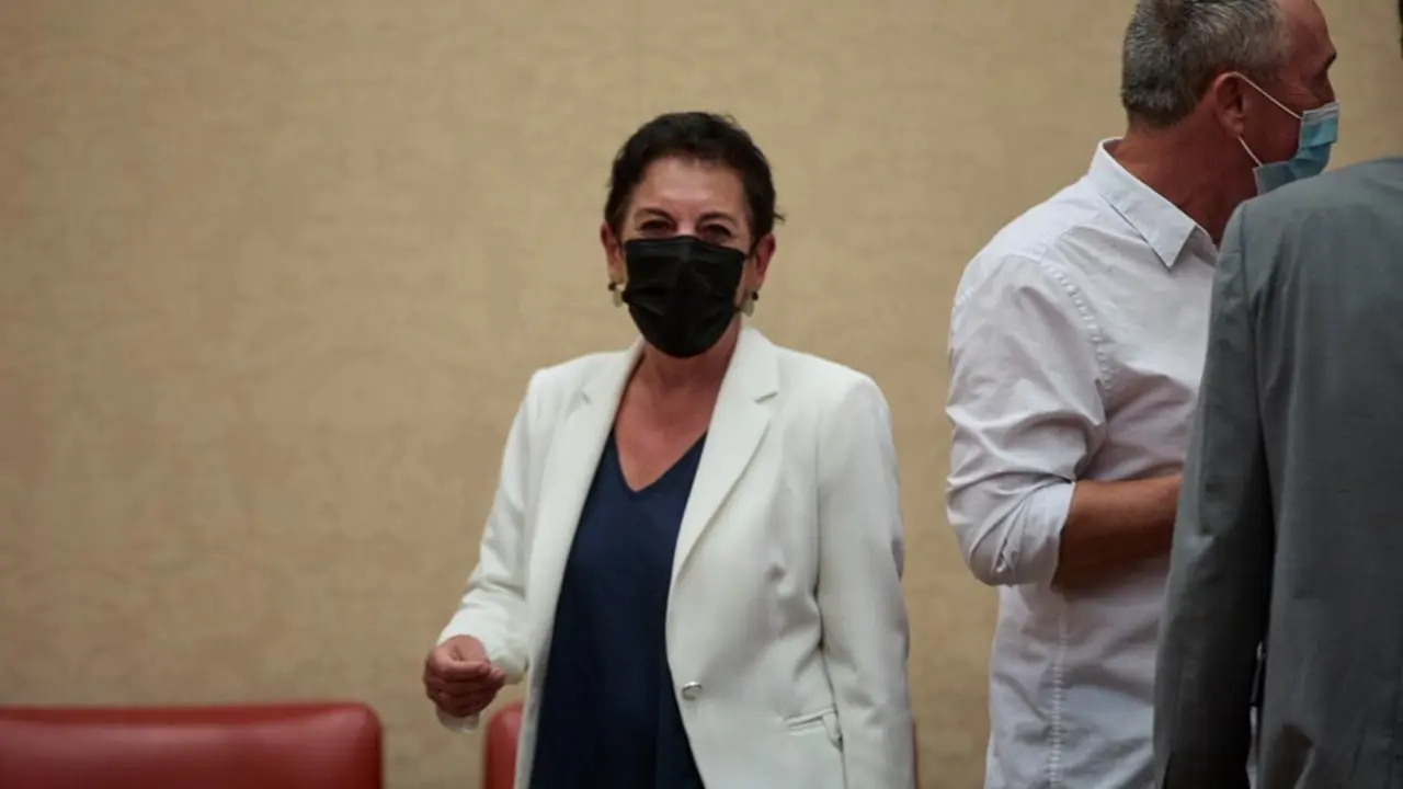 La portavoz de EH Bildu en el Congreso, Mertxe Aizpurua