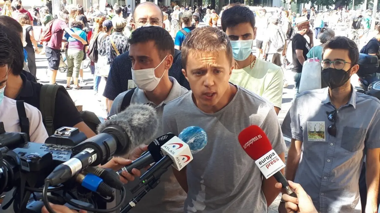 El l&iacute;der de M&aacute;s Pa&iacute;s, &Iacute;&ntilde;igo Errej&oacute;n