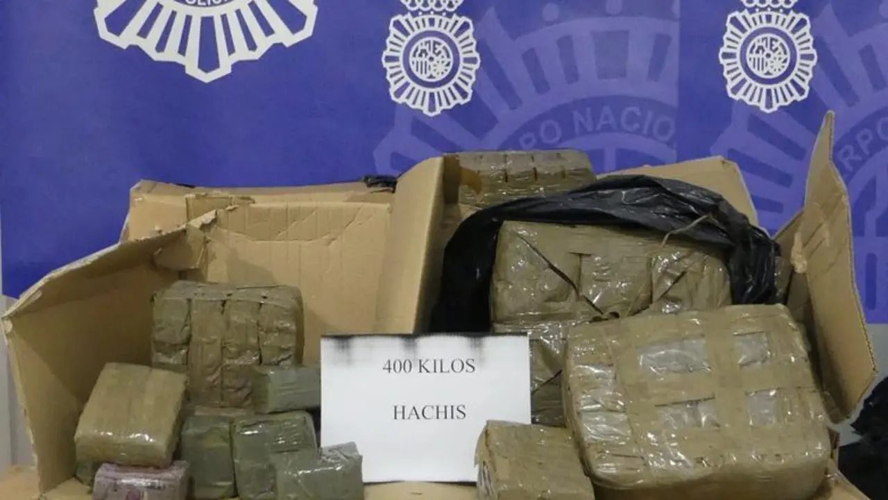 Droga intervenida por la Polic&iacute;a Nacional