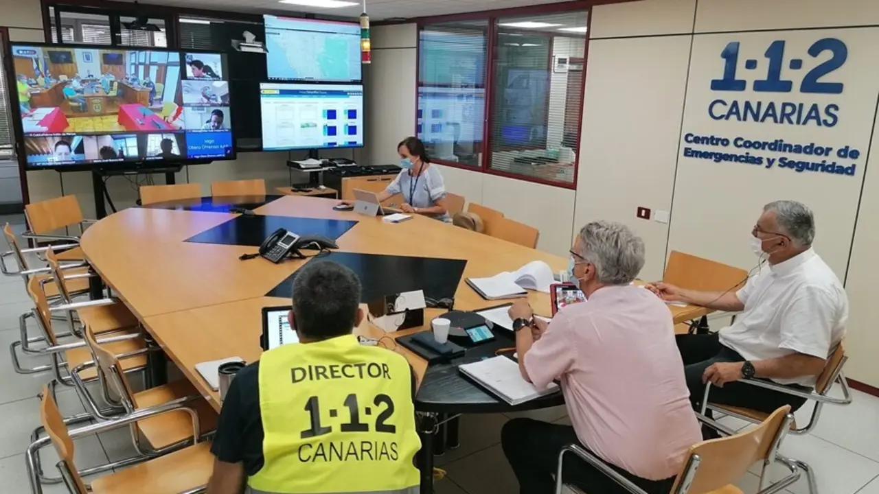 Reuni&oacute;n del Comit&eacute; Director del Pevolca