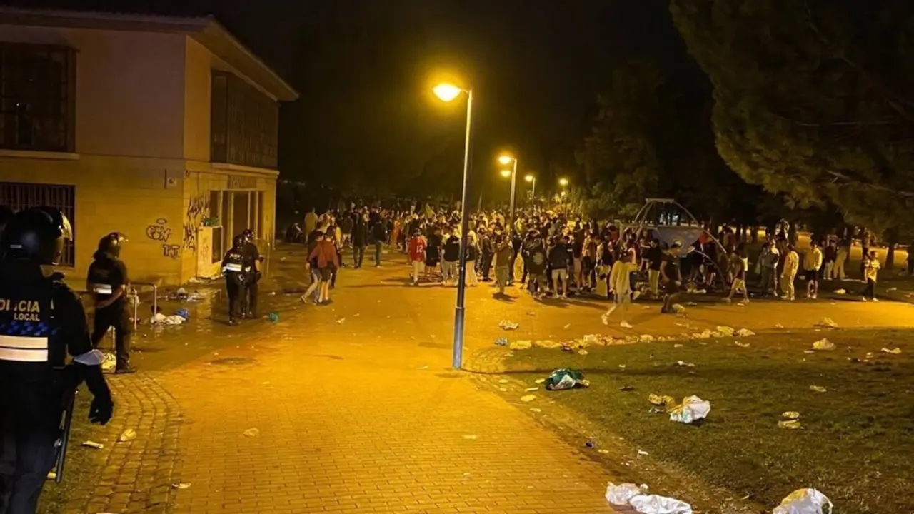 BOTELL&Oacute;N EN LOGRO&Ntilde;O