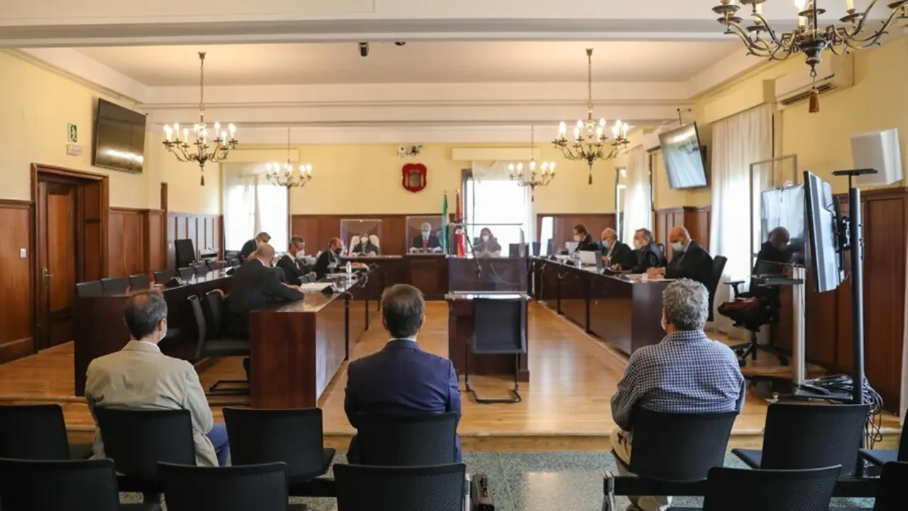 Imagen de archivo de la primera sesi&oacute;n del juicio