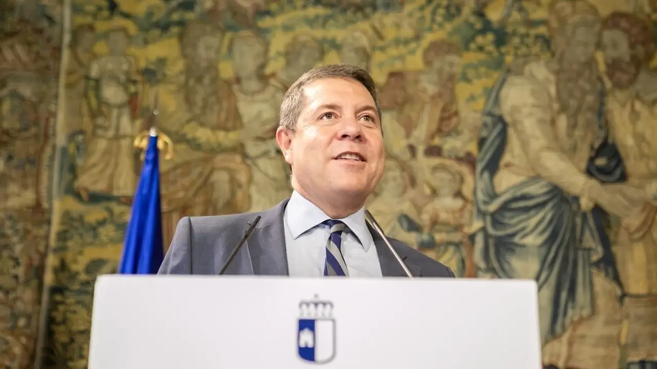 El presidente de Castilla-La Mancha, Emiliano Garc&iacute;a-Page