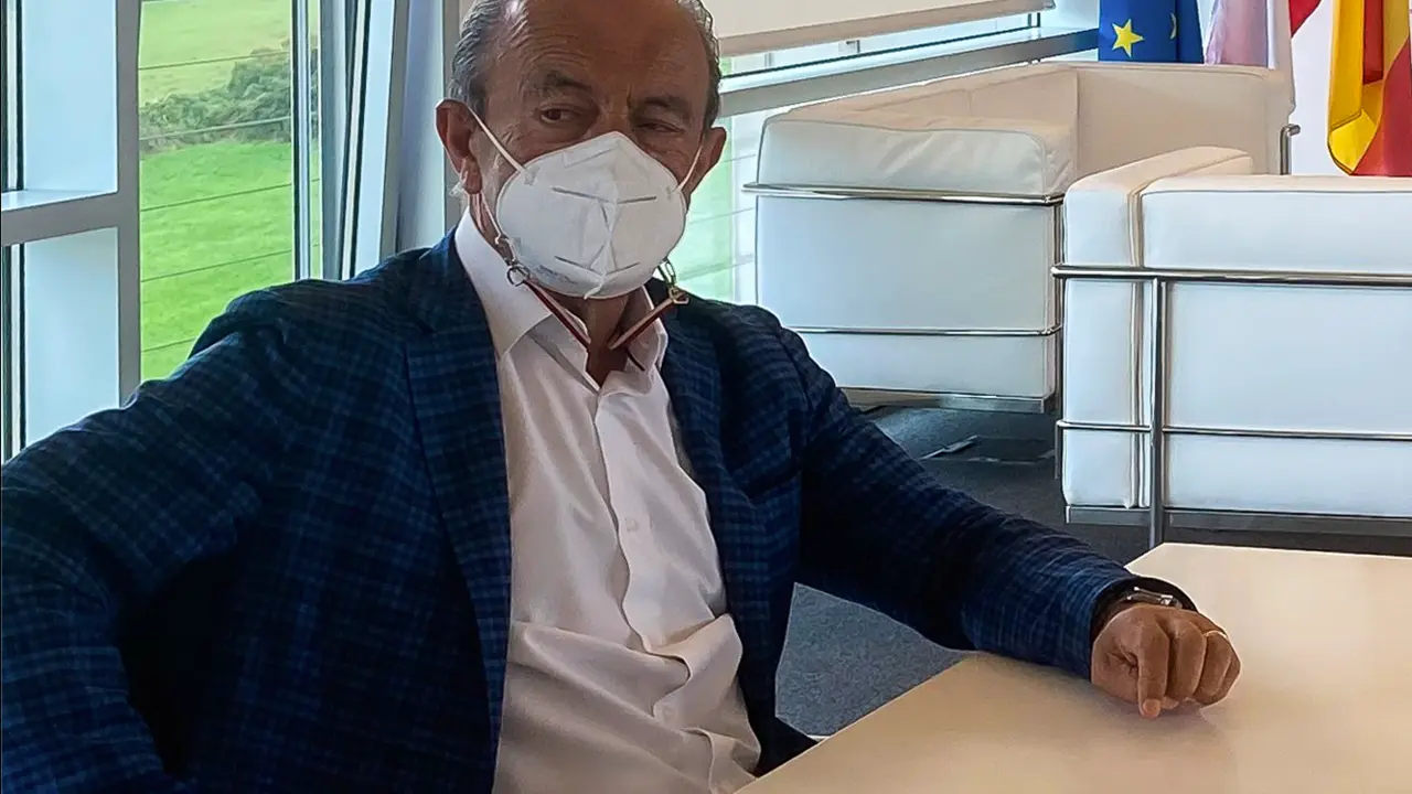 El consejero de Industria, L&oacute;pez Marcano.