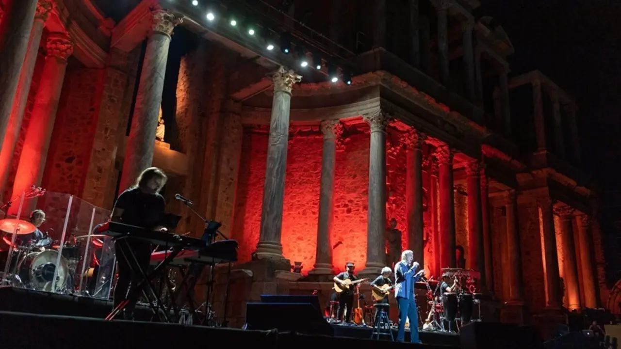 Jos&eacute; Luis Perales en el Stone&Music Festival de M&eacute;rida 2021