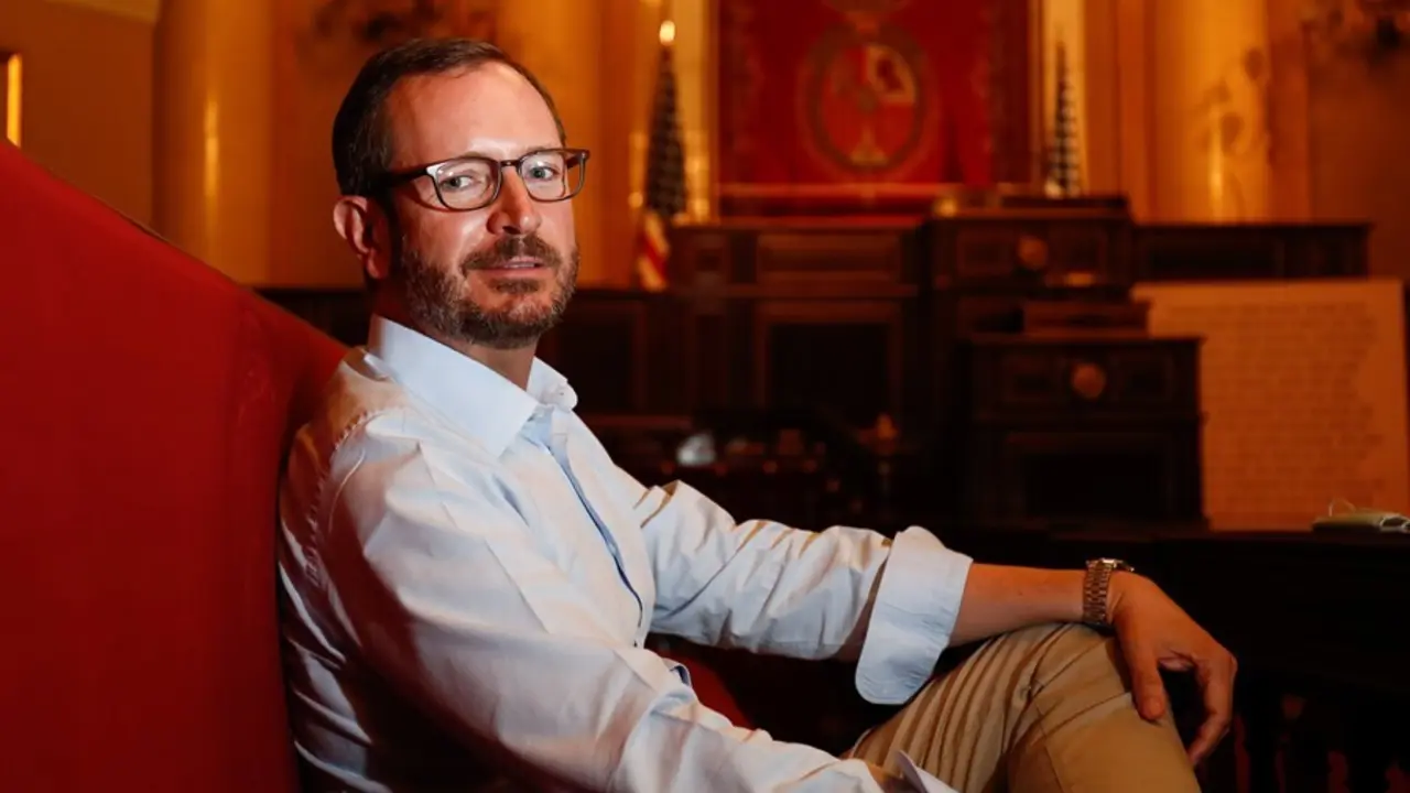 Archivo - El portavoz del Grupo Popular en el Senado, Javier Maroto. 