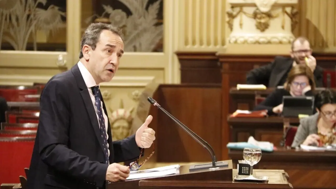 Archivo - El diputado de Cs Juanma G&oacute;mez.