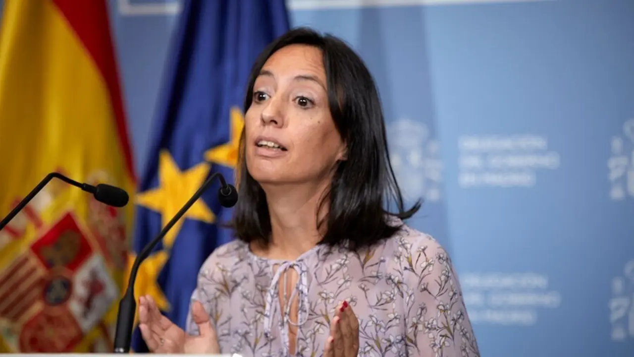 La delegada del Gobierno en la Comunidad de Madrid, Mercedes Gonz&aacute;lez, ofrece un rueda de prensa en la sede de la Delegaci&oacute;n, a 21 de septiembre de 2021, en Madrid, (Espa&ntilde;a). 