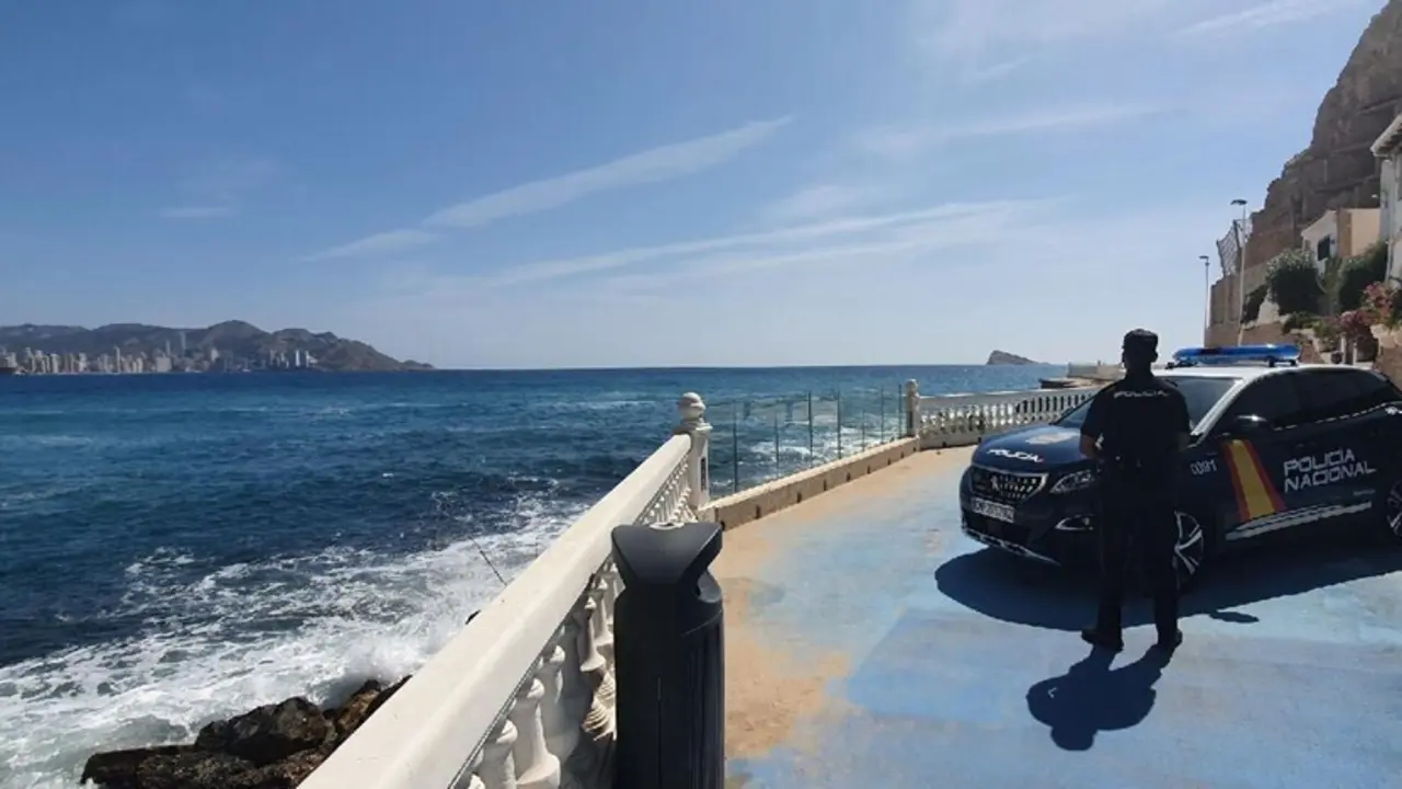 Agente de Polic&iacute;a Nacional de Benidorm en imagen de archivo