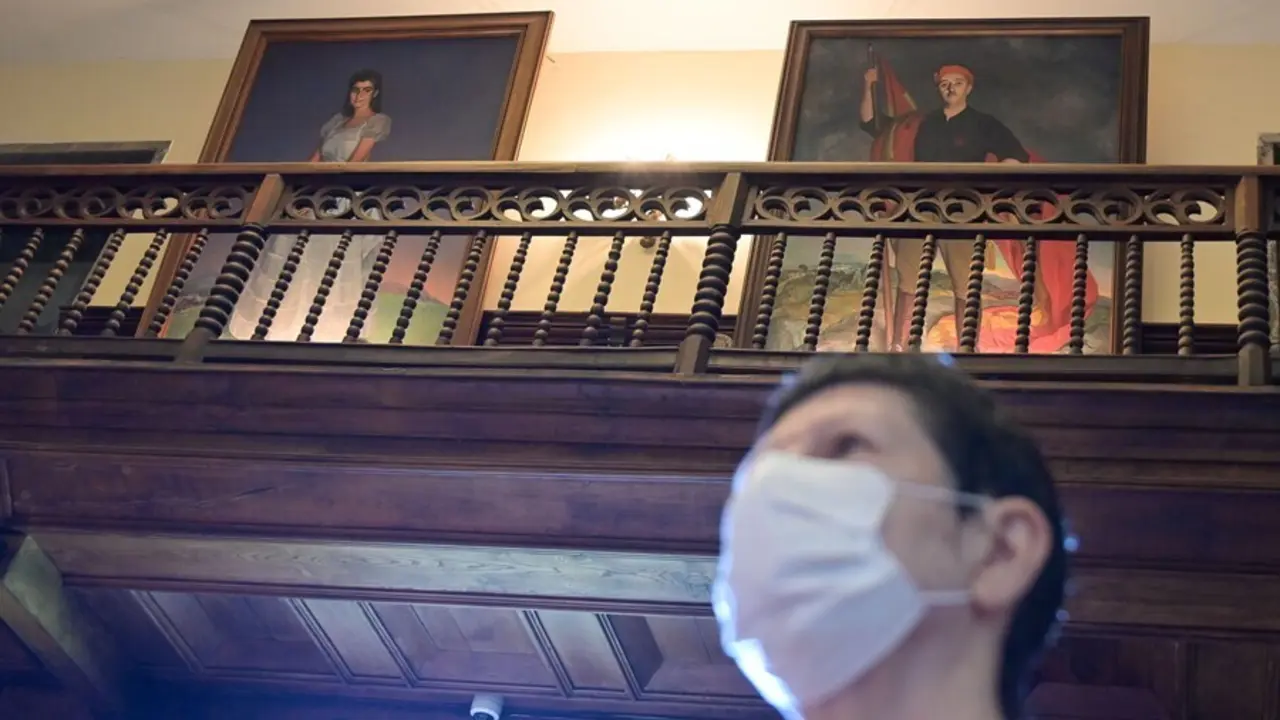 Archivo - Interior del Pazo de Meir&aacute;s