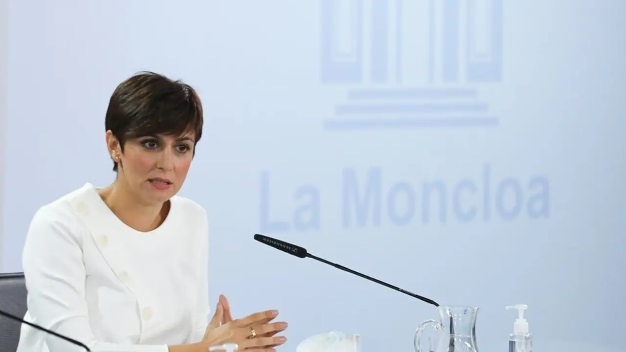 La ministra Portavoz, Isabel Rodr&iacute;guez
