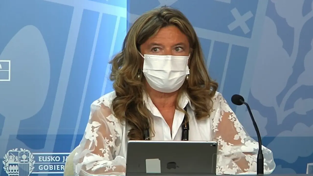 Sagardui, en la rueda de prensa posterior al Consejo de Gobierno