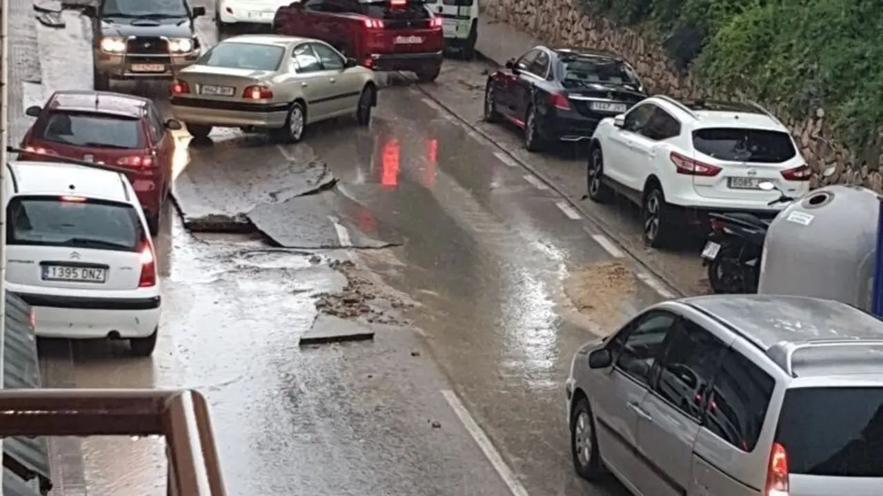 Da&ntilde;os provocados en Lucena (C&oacute;rdoba) por la fuerte tormenta de lluvia y granizo.