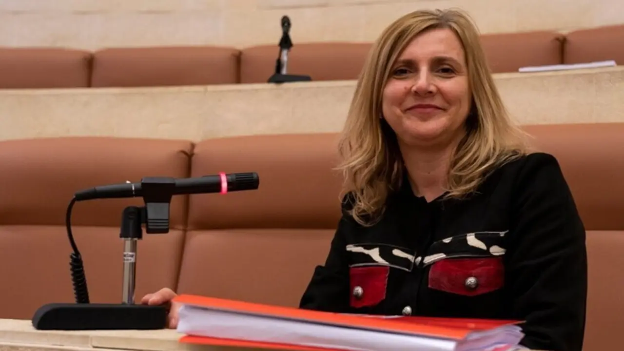 La secretaria de Organizaci&oacute;n del PSOE de Cantabria, Noelia Cobo.