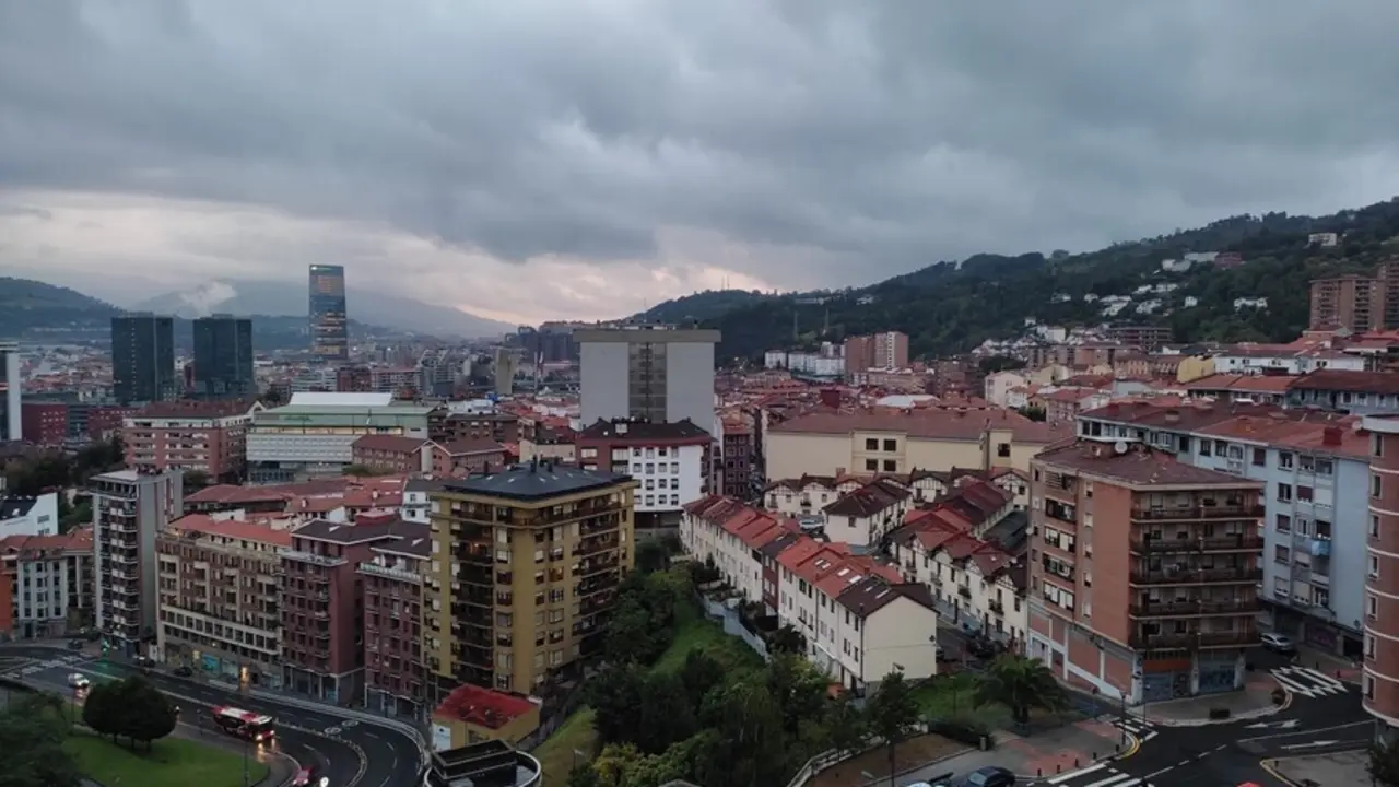 Cielos nublados en Euskadi (archivo).