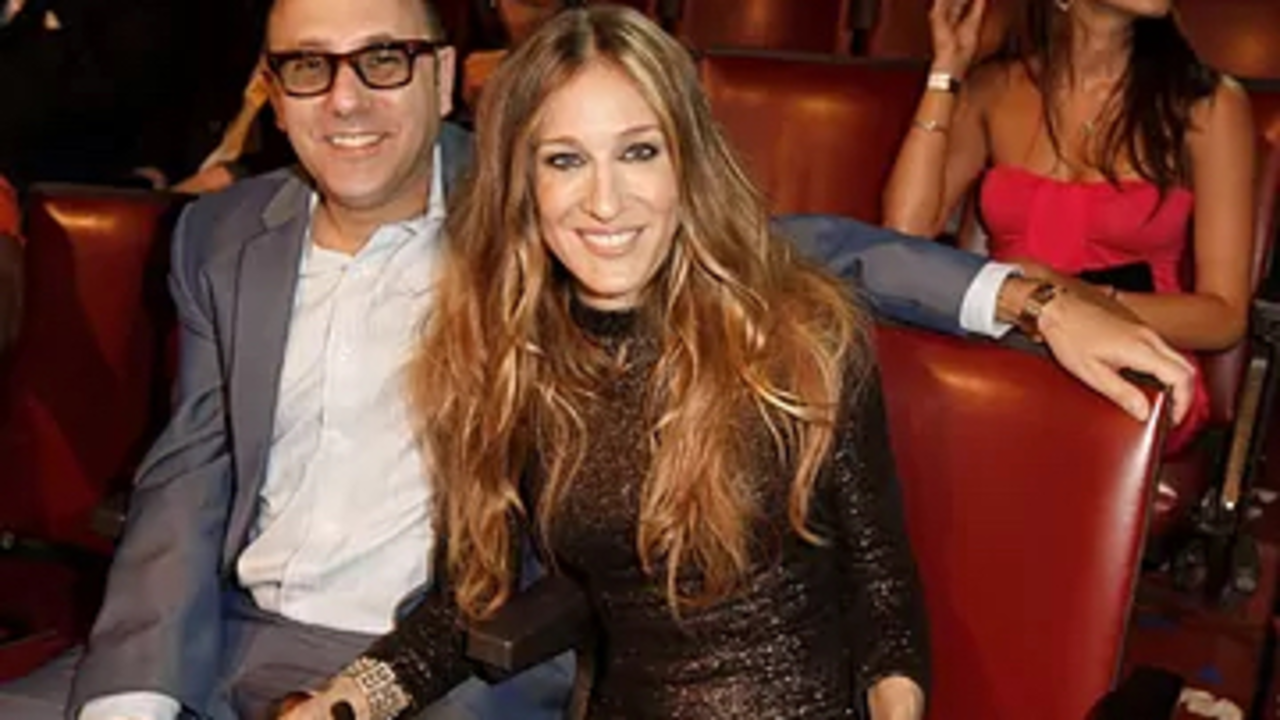 El actor junto a Sarah Jessica Parker.AFP