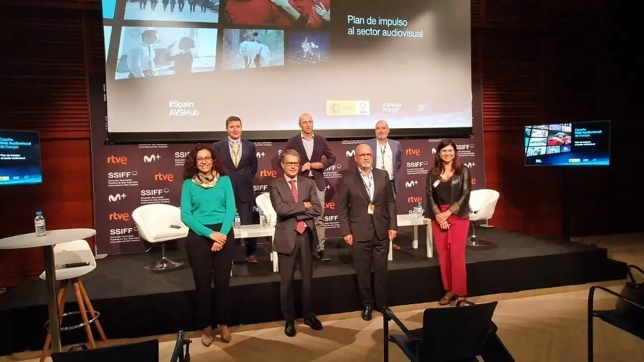 Presentaci&oacute;n en San Sebasti&aacute;n del Plan 'Espa&ntilde;a, Hub audiovisual de Europa'