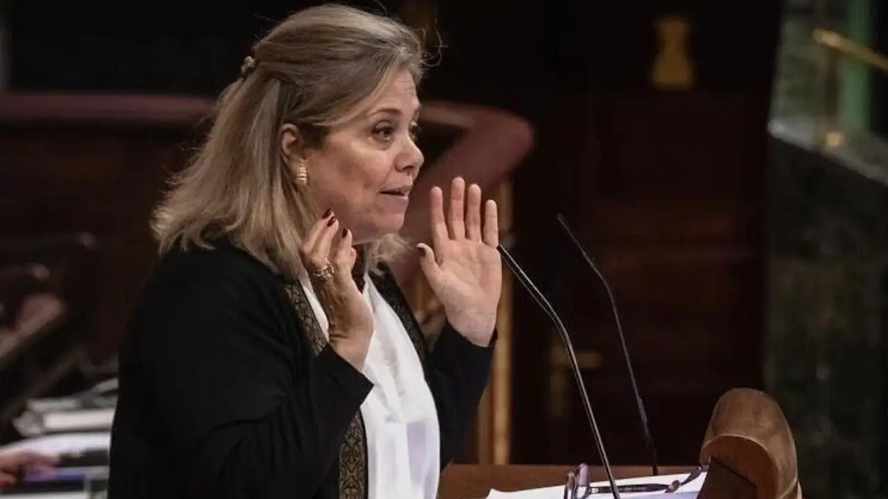 Archivo - La diputada nacional por el PP de la Provincia de Alicante, Macarena Montesinos