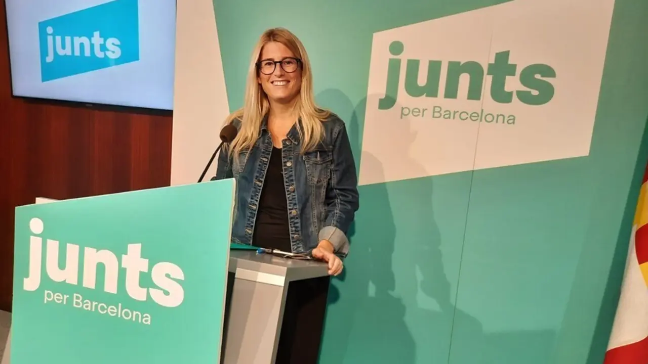 La l&iacute;der del grupo municipal de Junts en Barcelona, Elsa Artadi.