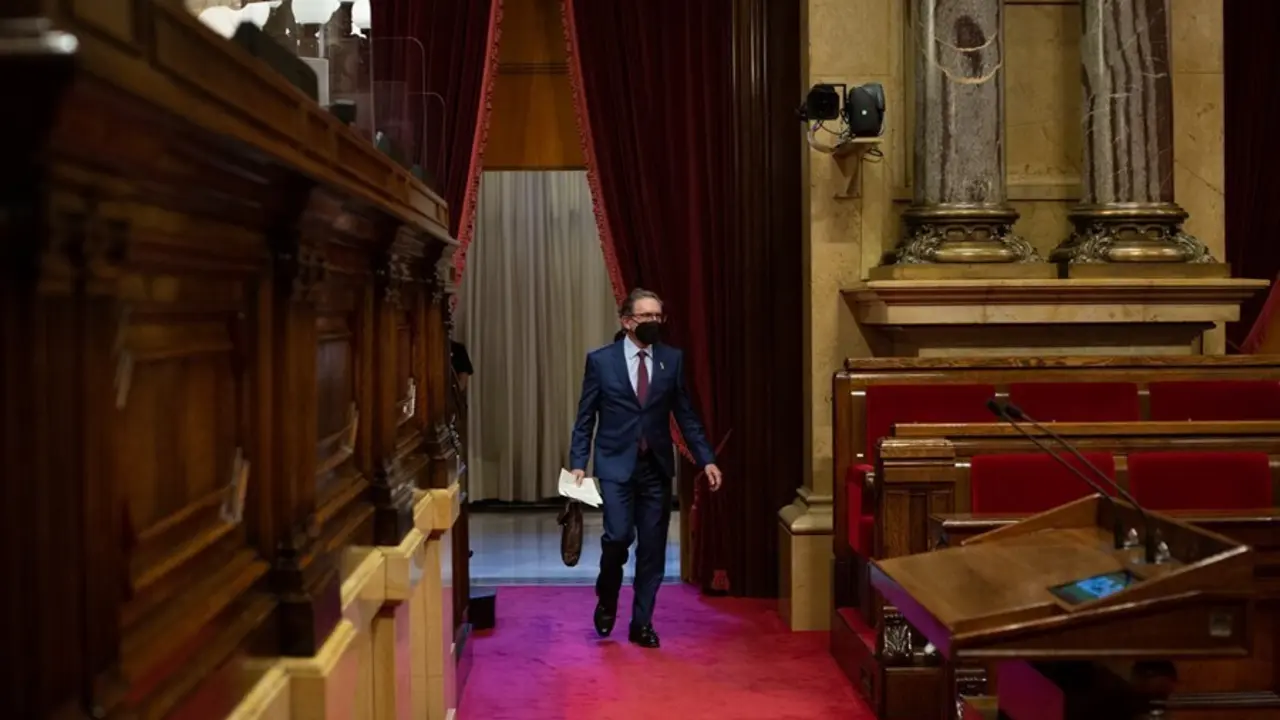 Archivo - El conseller de Econom&iacute;a y Hacienda de la Generalitat, Jaume Gir&oacute;. Foto de archivo.